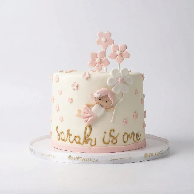 Baby Girl Cake