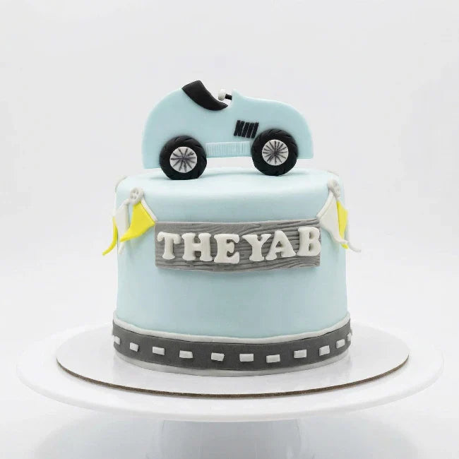 Bab yCar Theme Cake