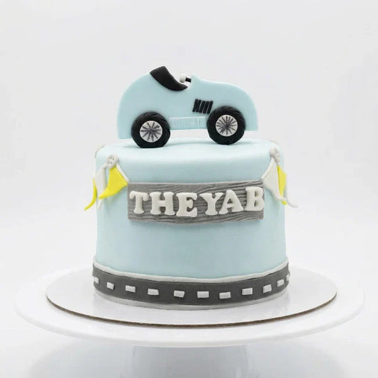 Bab yCar Theme Cake