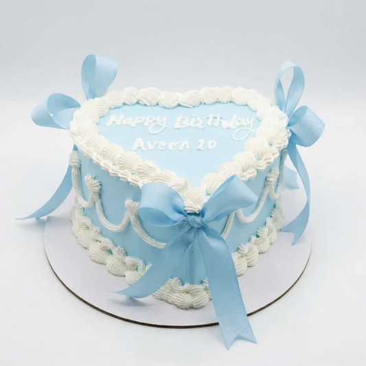 Blue Vintage Cake