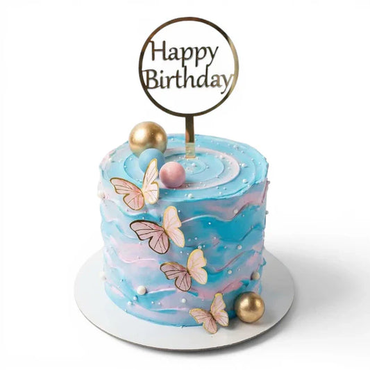 Butterfly Birthday Cake