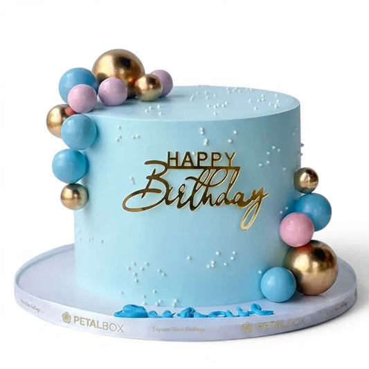 Colorful Birthday Cake