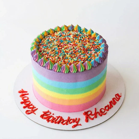 Colorful Theme Cake