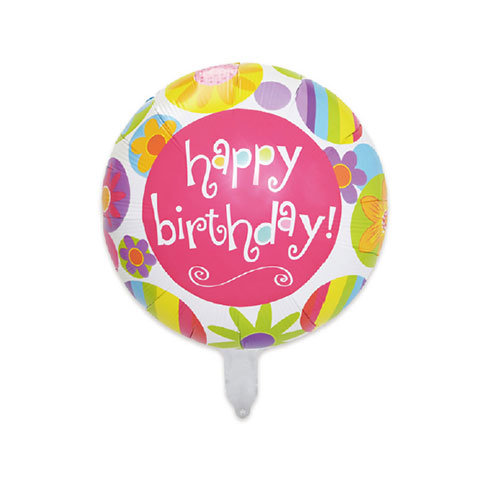 HBD Bold Color Flowers