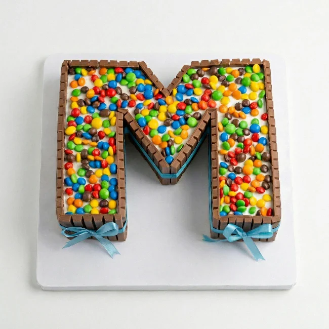 Letter Chocolate Cake