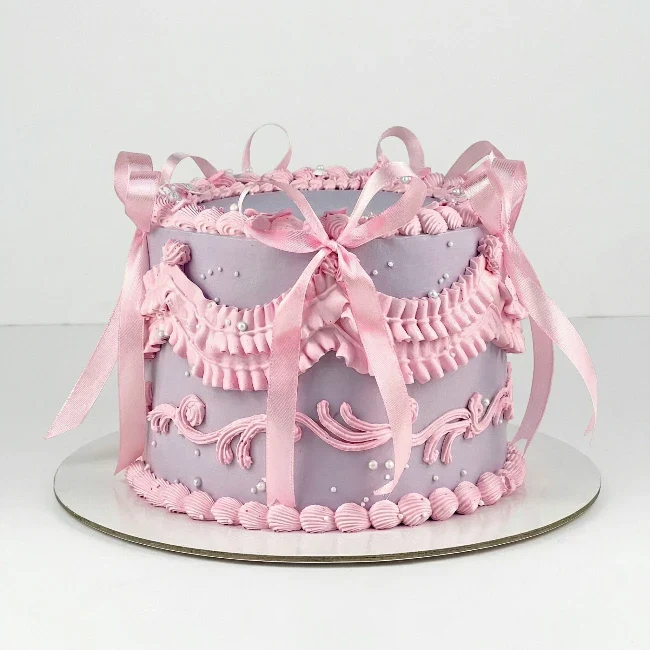 Pink Vintage Cake