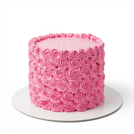 Rose Swirl Cake
